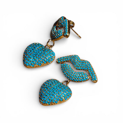 Kiss my Heart Earrings