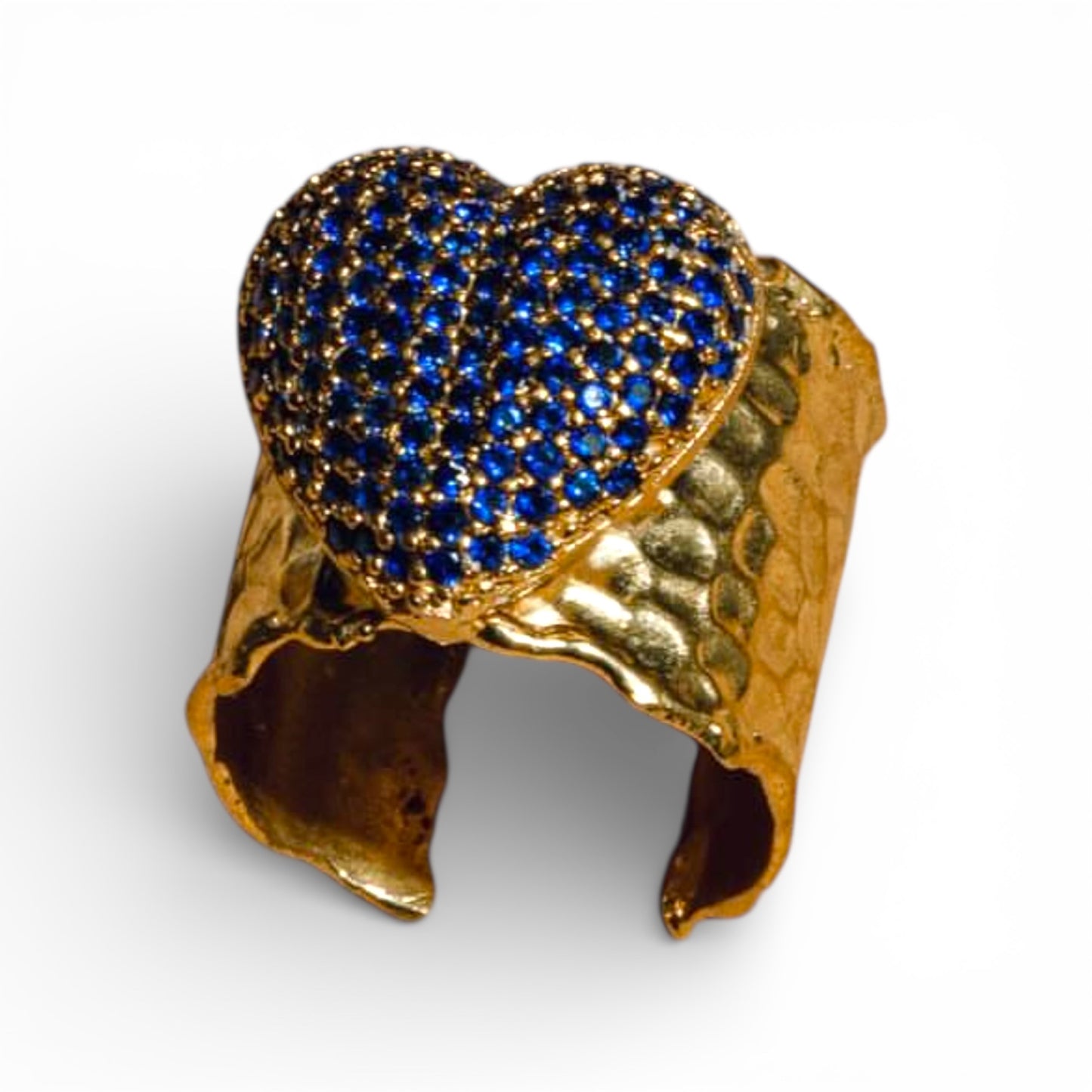 Sand Heart Rings