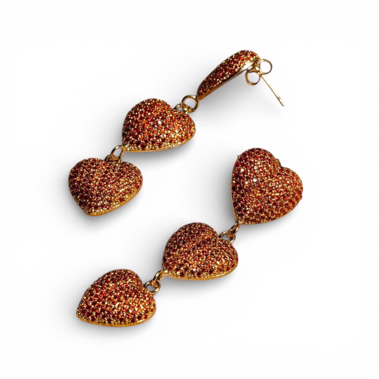 Heart Trail Earrings