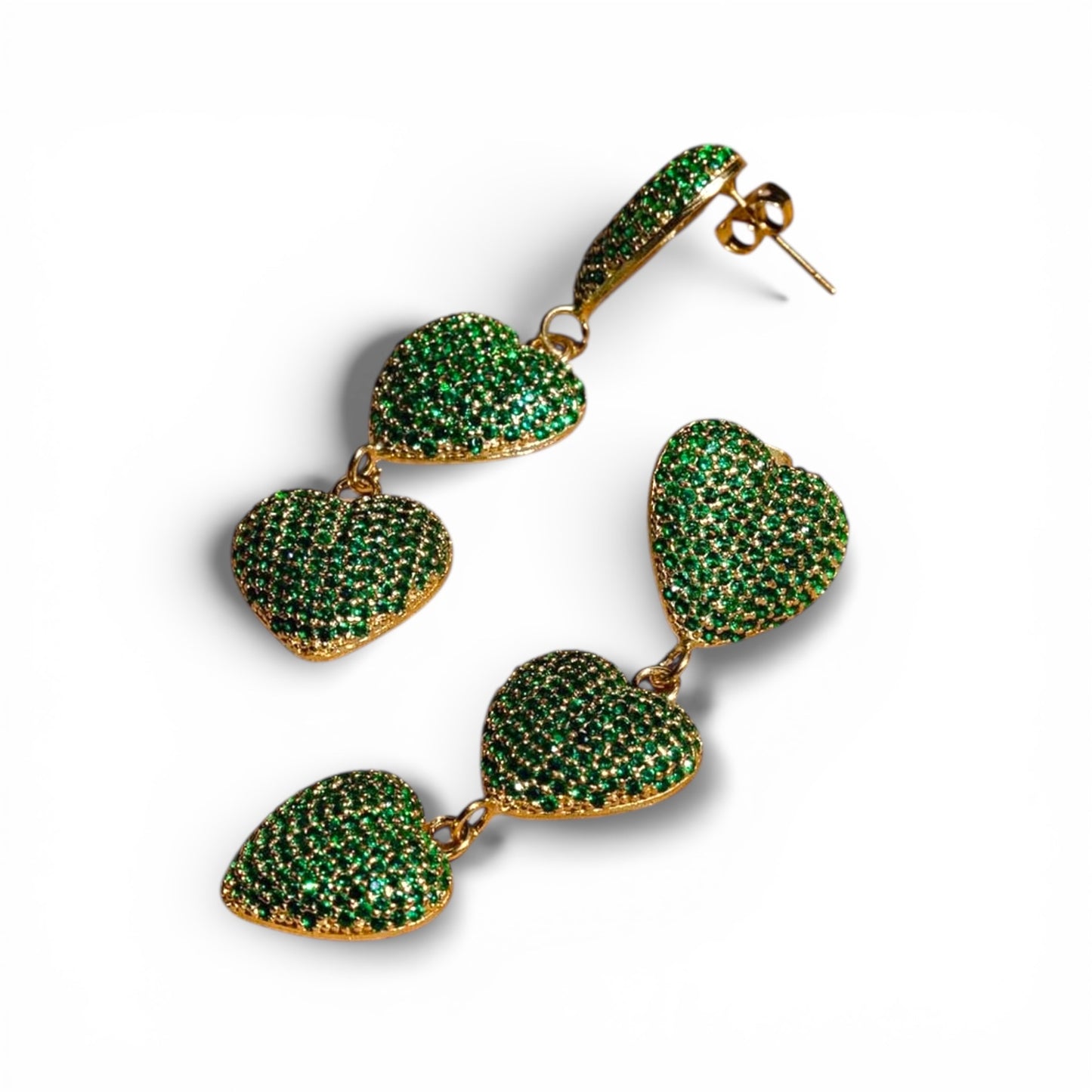 Heart Trail Earrings