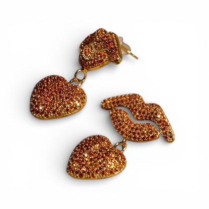 Kiss my Heart Earrings