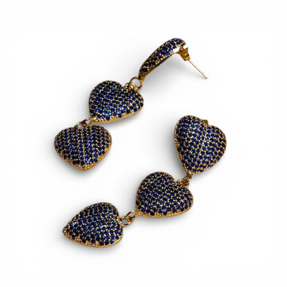 Heart Trail Earrings