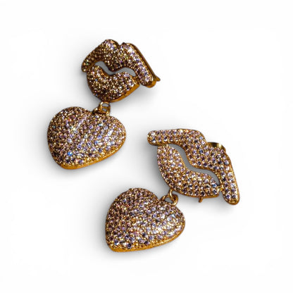 Kiss my Heart Earrings