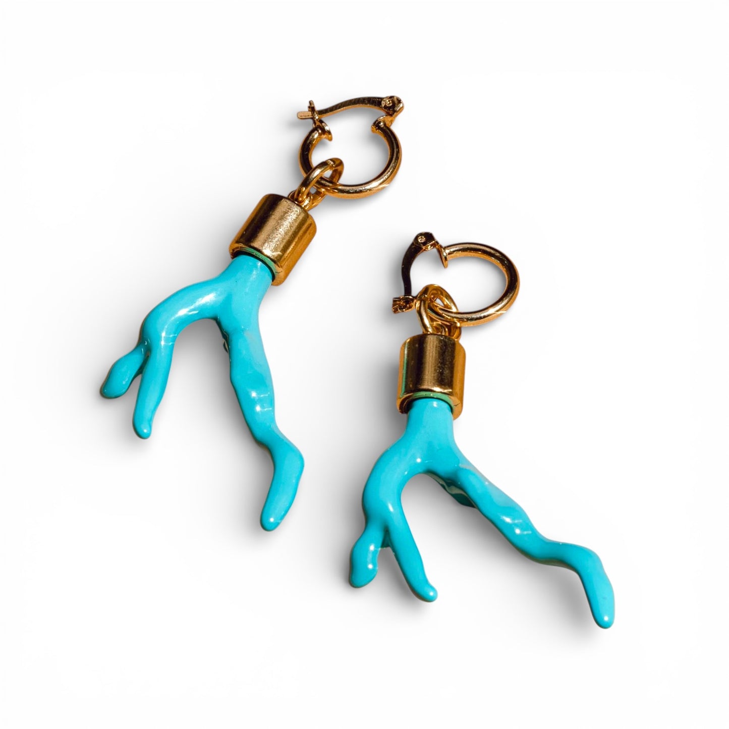 Coral Earrings