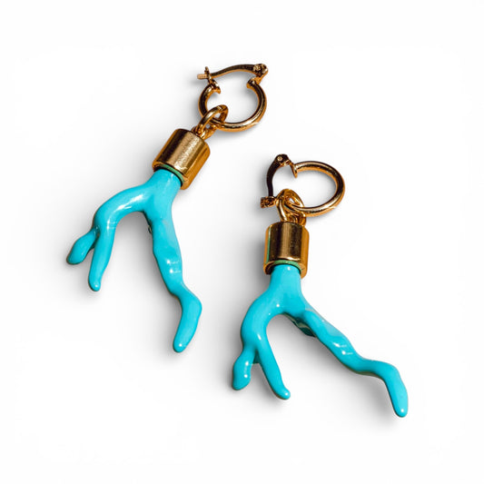 Coral Earrings