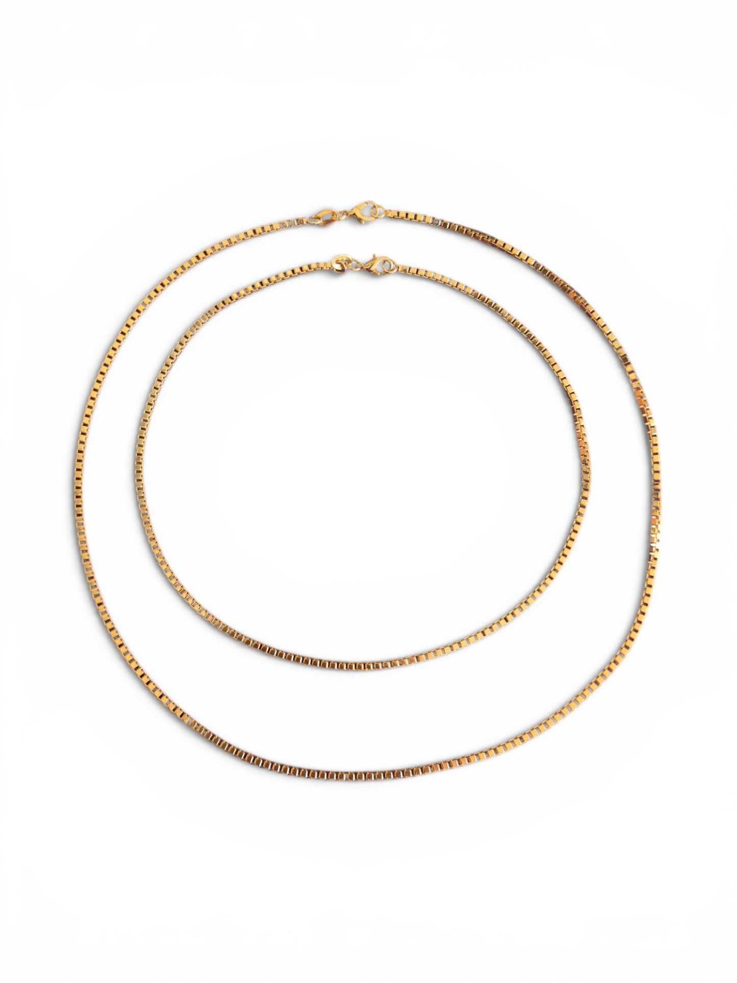 Gold Link Necklaces