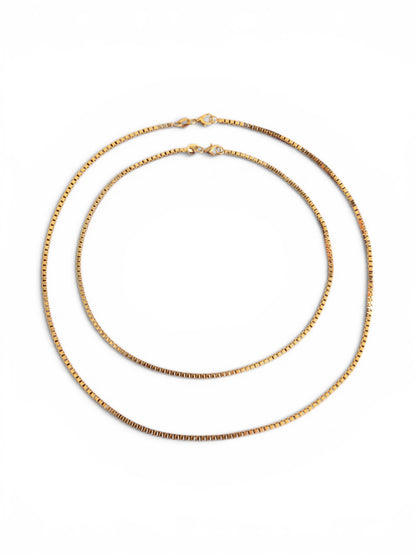 Gold Link Necklaces
